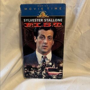 MGM/UA VHS - F.I.S.T. Movie Sylvester Stallone